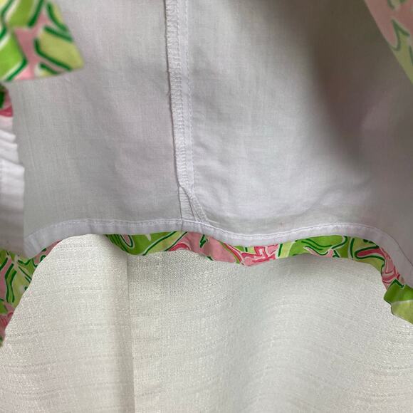 Lilly Pulitzer Vintage White Label Musical Monkeys Sleeveless Shift Dress Sz.14 - Picture 10 of 10